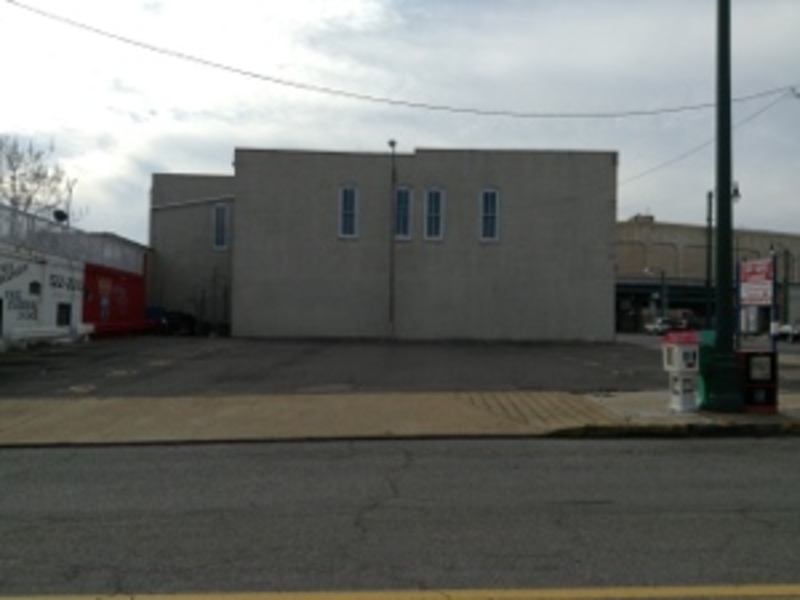 Street view of Jackson Ave Lot