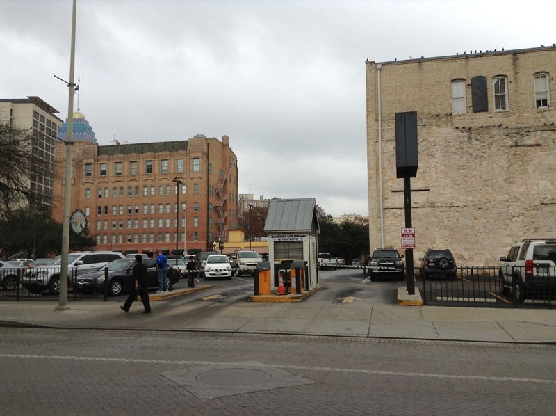Street view of South Bank Public Parking Lot
