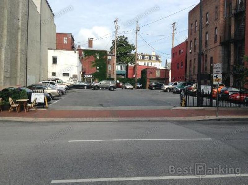 Street view of 910 N. Charles Street Parking
