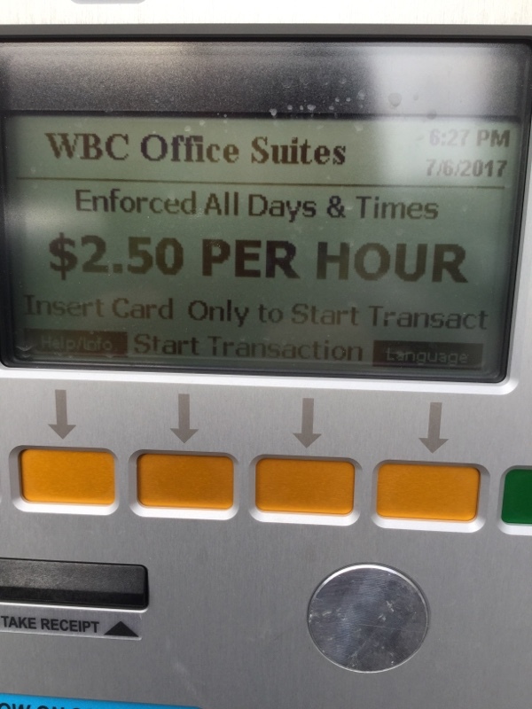 Street view of Lowell St Lot