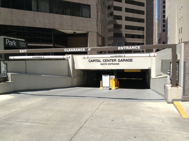 Street view of Capital Center Garage