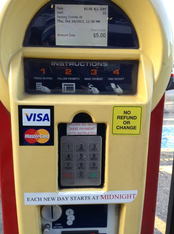 Street view of 18th & Sherman Lot