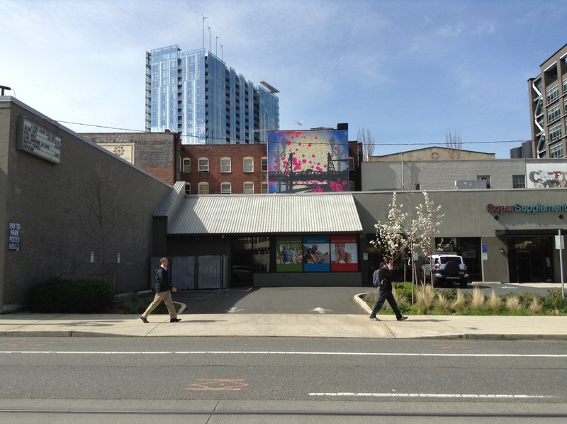 Street view of SW 13th Ave Lot