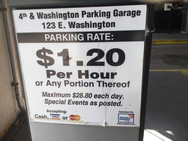 Street view of Fourth & Washington Structure - Lot 80