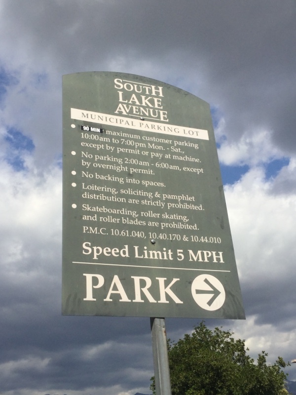 Street view of Shopper's Lane South Parking Lot