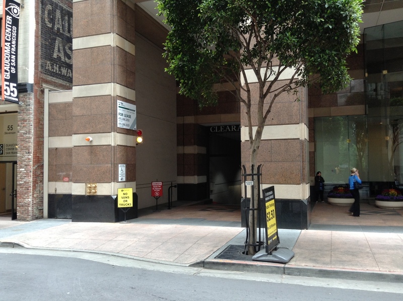 Street view of Stevenson Street Garage