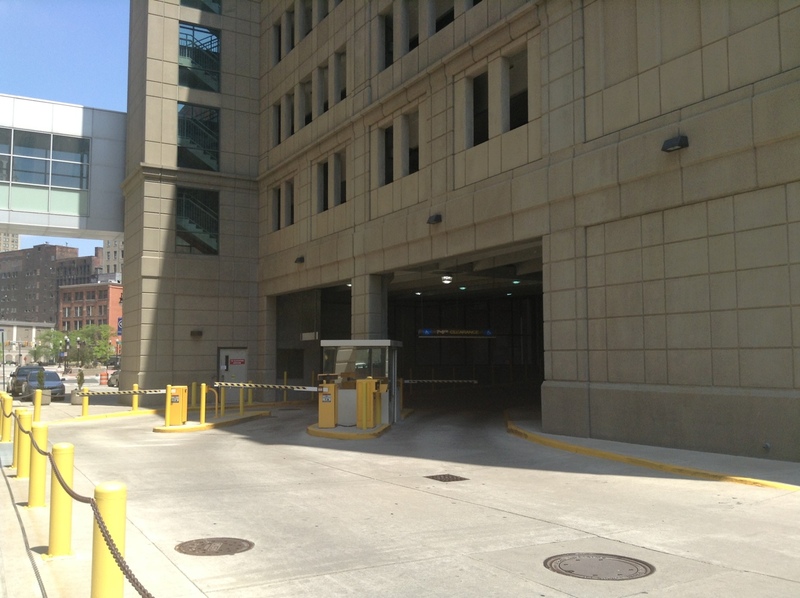 Street view of 150 Michigan Avenue Garage