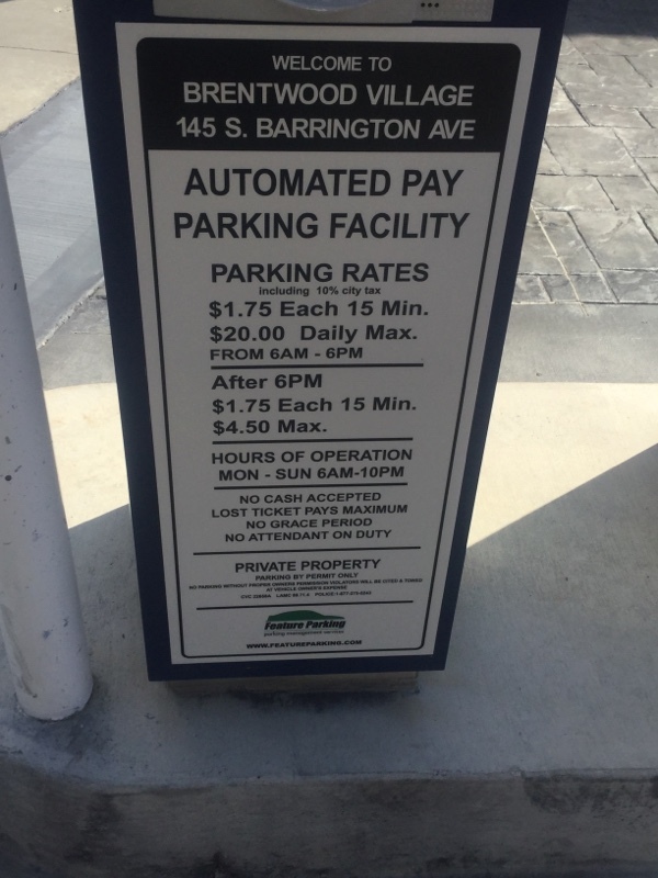 Street view of S Barrington Lot