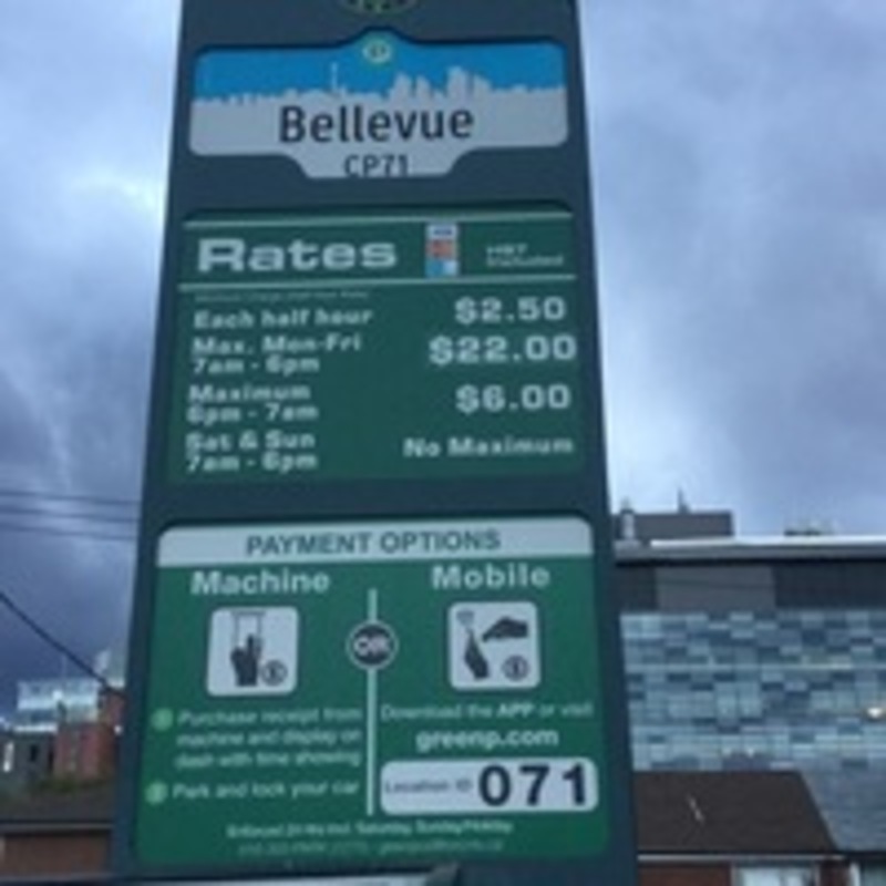 Street view of 35 Bellevue Ave Parking - Carpark 71