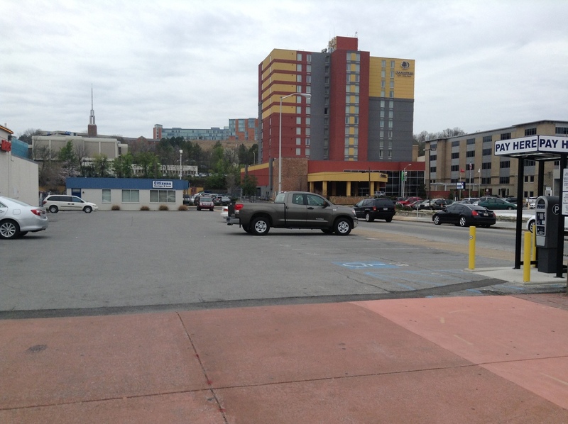 Street view of St. Charles Lot