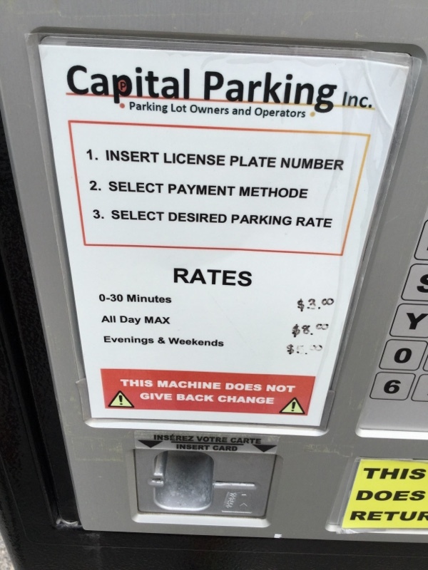 Street view of Rideau St Lot