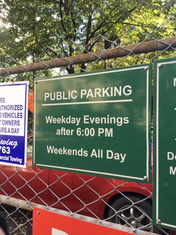Street view of Johnson Kearney Lot