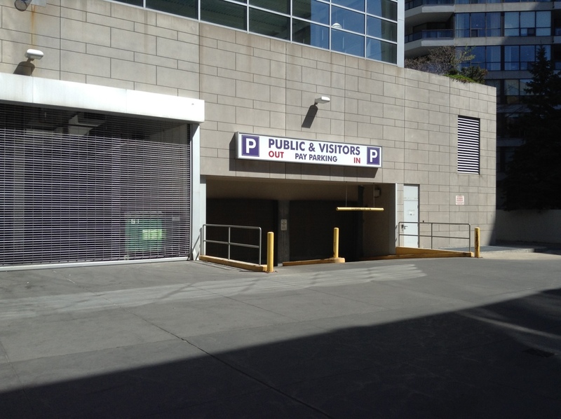 Street view of Yonge St - Underground Parking