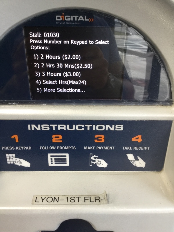 Street view of Lyon Place Municipal Parking Garage