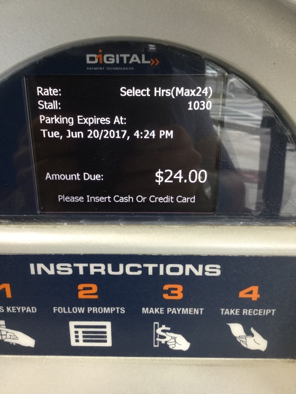 Street view of Lyon Place Municipal Parking Garage