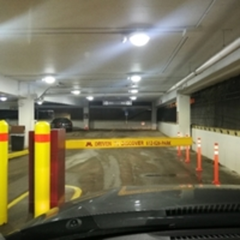 Street view of University Avenue Ramp Garage