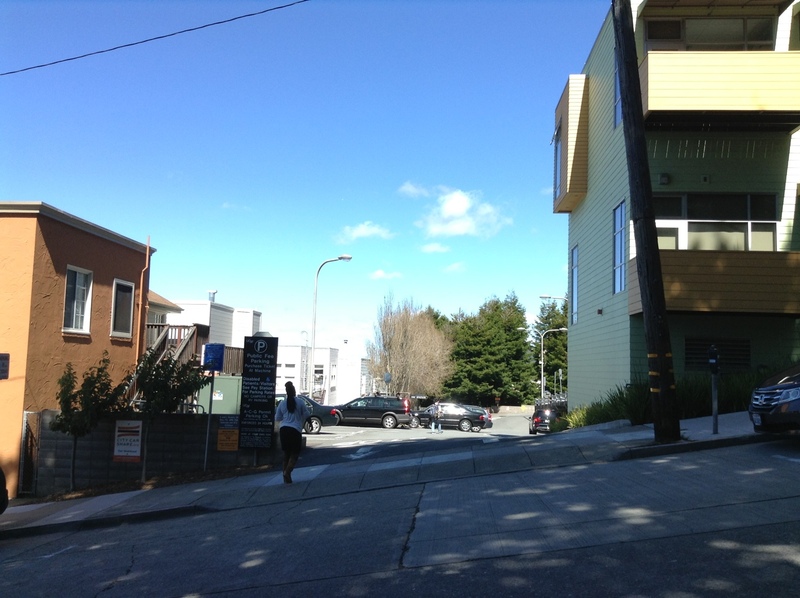 Street view of Beckman/Koret Lot