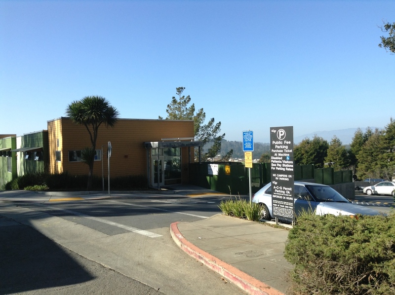 Street view of Beckman/Koret Lot