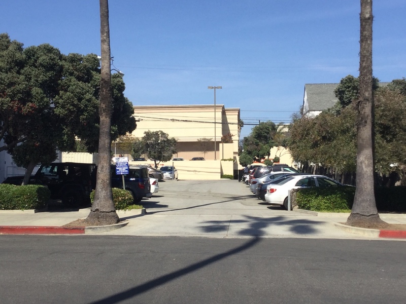 Street view of Wilshire Blvd. Parking Lot