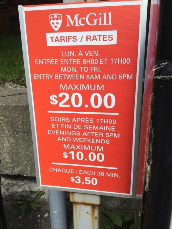 Street view of Drummond Lot