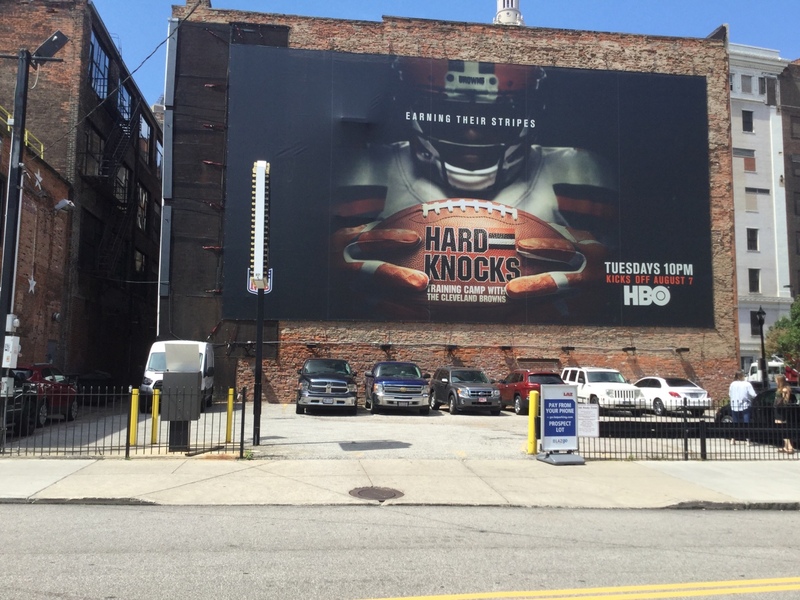 Street view of 320 Prospect Ave Cleveland Lot