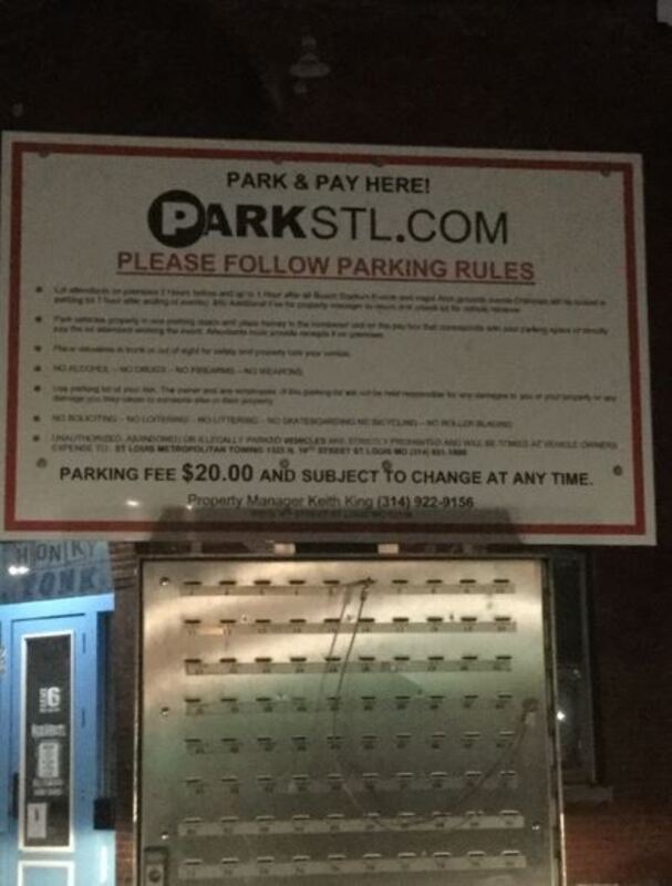 Street view of S 4th St Lot