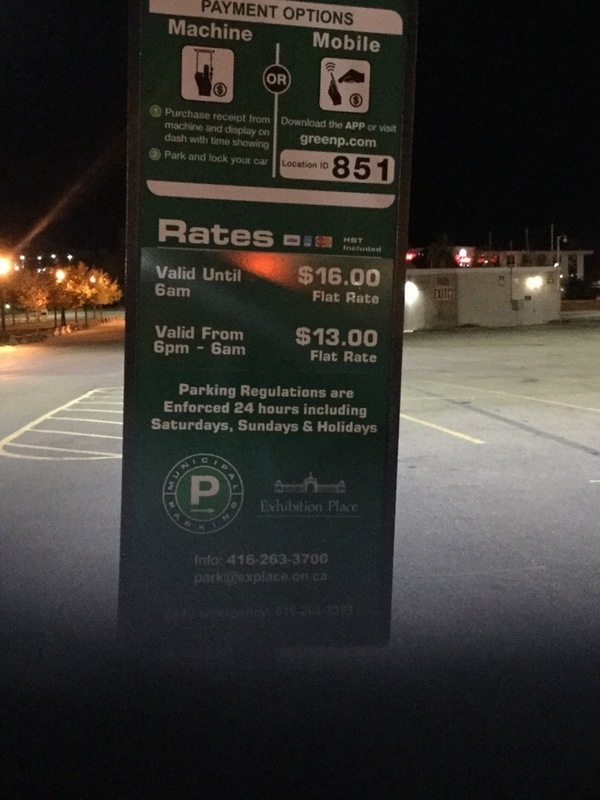 Street view of Princes' Blvd  Parking Lot