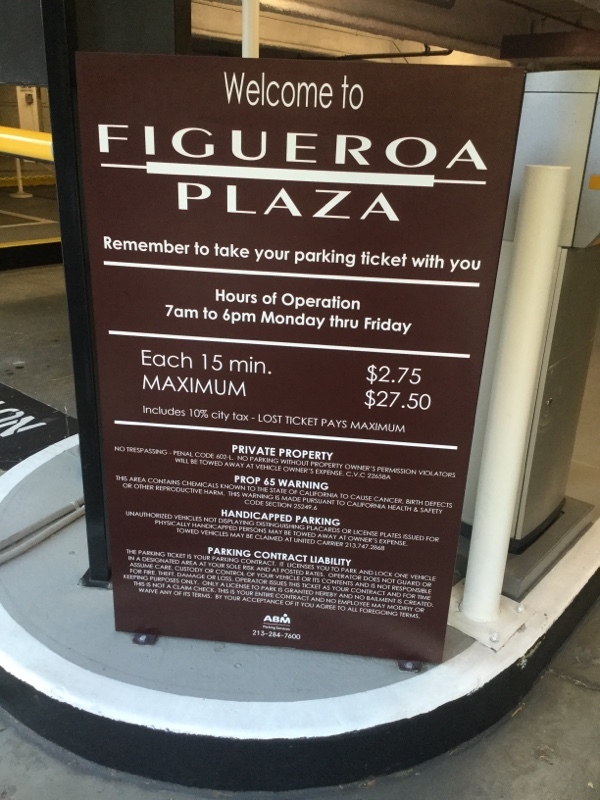 Street view of Figueroa Plaza