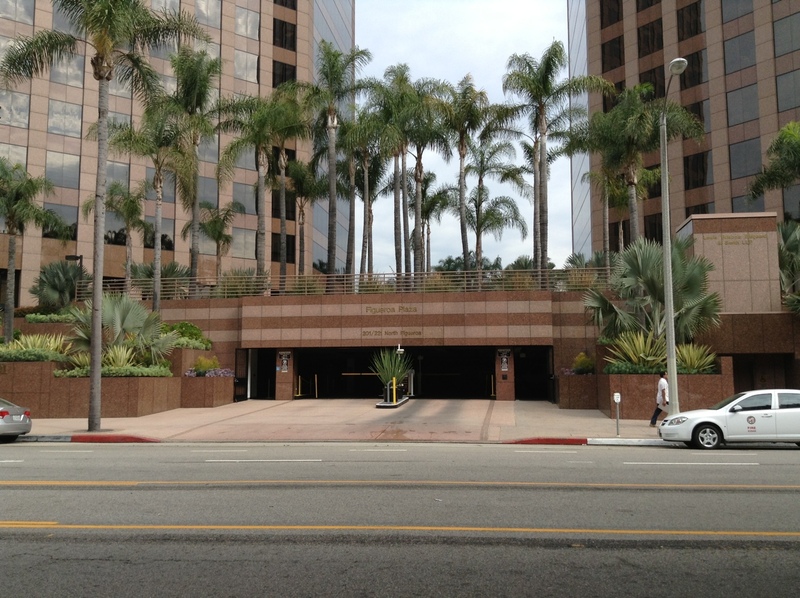 Street view of Figueroa Plaza