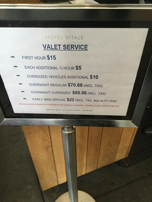 Street view of 1 Hotel San Francisco