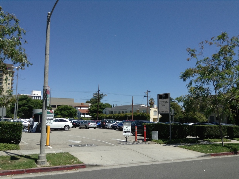 Street view of Saks Fifth Avenue Parking