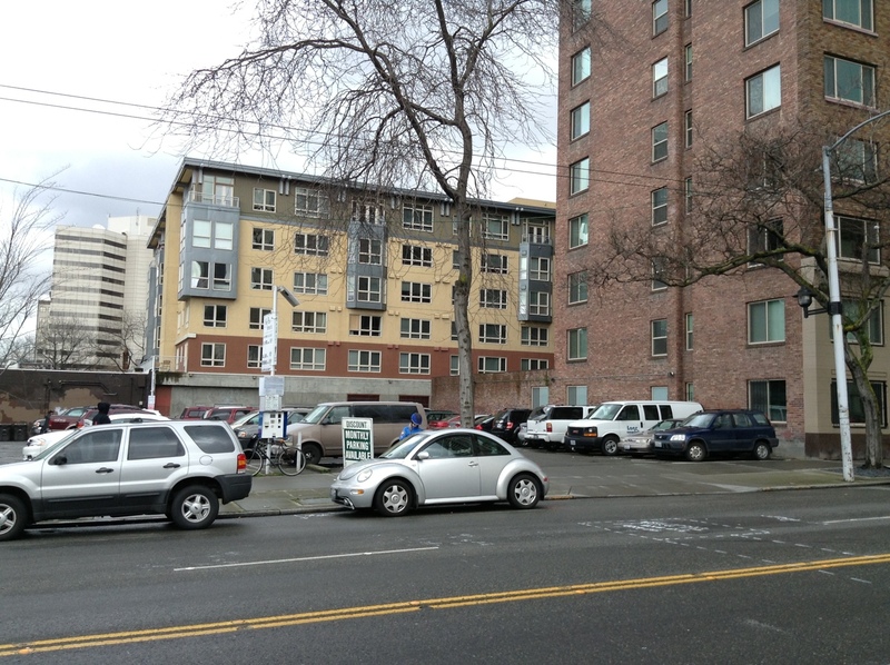 Street view of Key Park 3rd and Blanchard - P5509