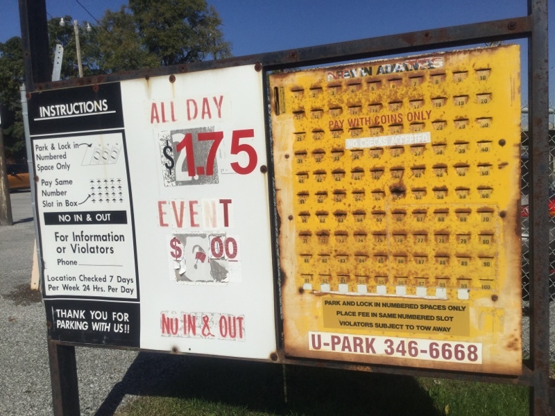 Street view of Davenport St Lot