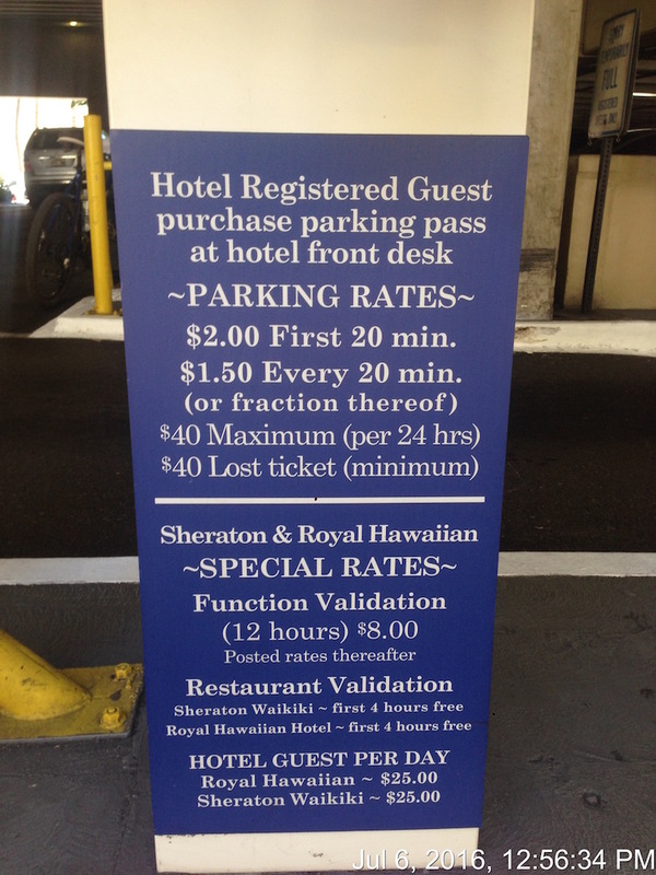 Street view of Sheraton Waikiki & The Royal Hawaiian Hotel