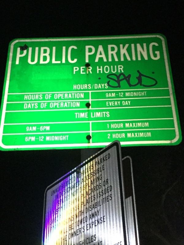 Street view of Geary/21st Ave. Lot