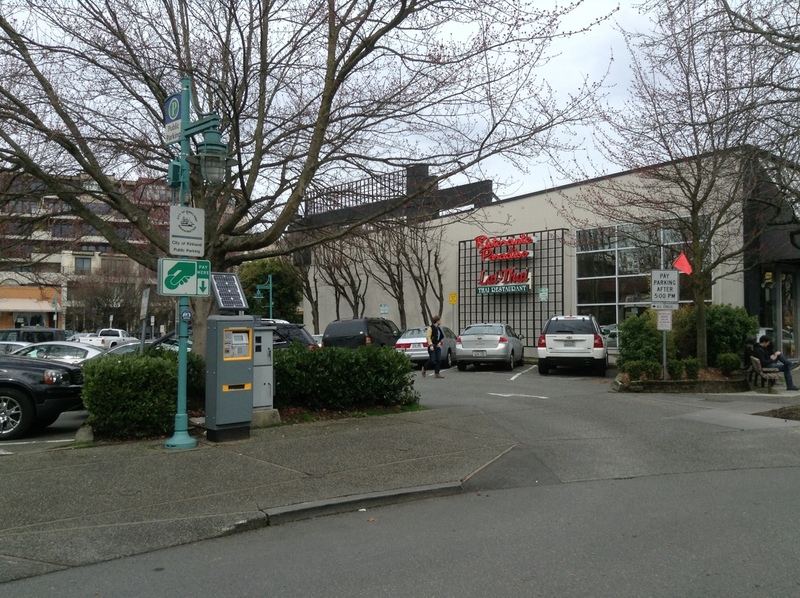 Street view of Lake & Central Lot