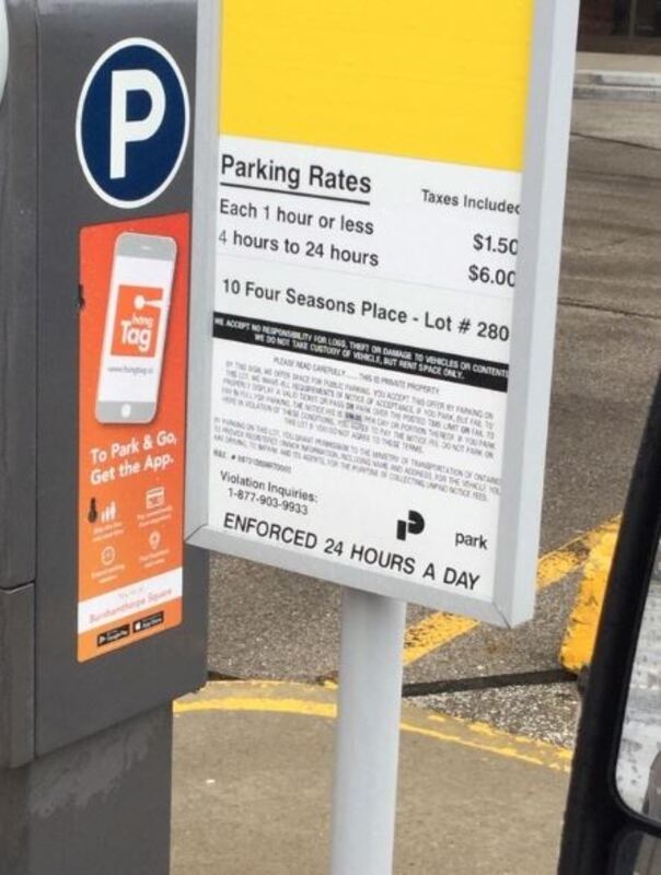 Street view of Burnhamthorpe Square - Lot #280