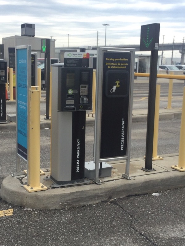 Street view of Toronto Pearson International Airport - Value Park Lot