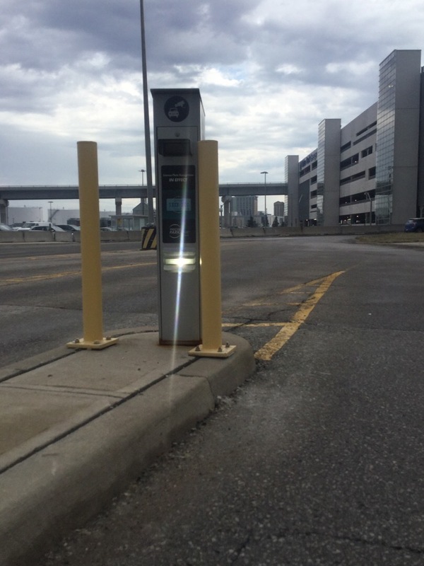 Street view of Toronto Pearson International Airport - Value Park Lot
