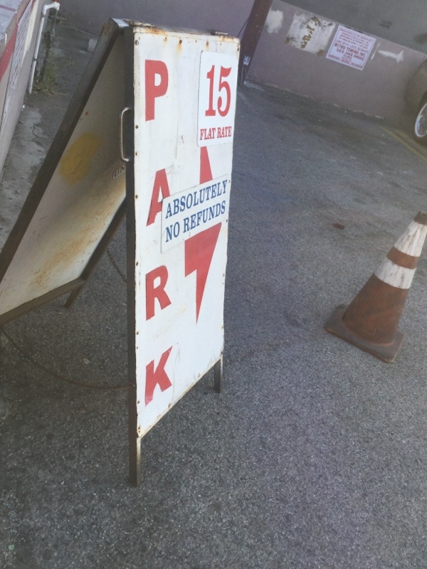 Street view of Hollywood Parking