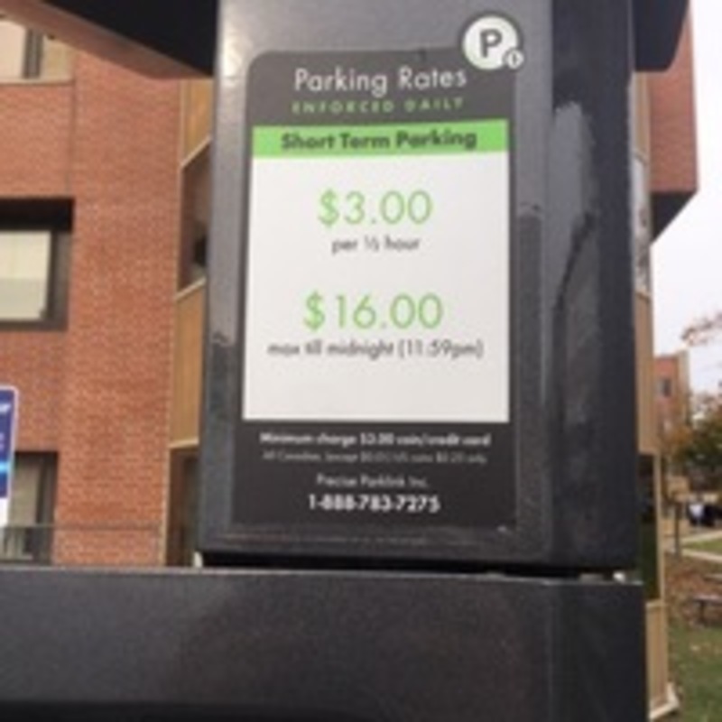 Street view of Mississauga Hospital - South Lot