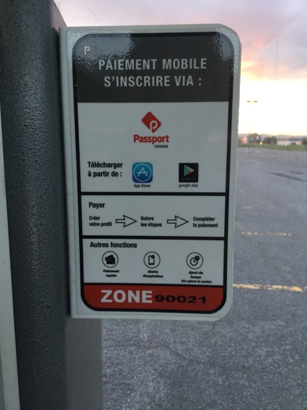 Street view of Rue Cyrille-Duquet Parking Lot