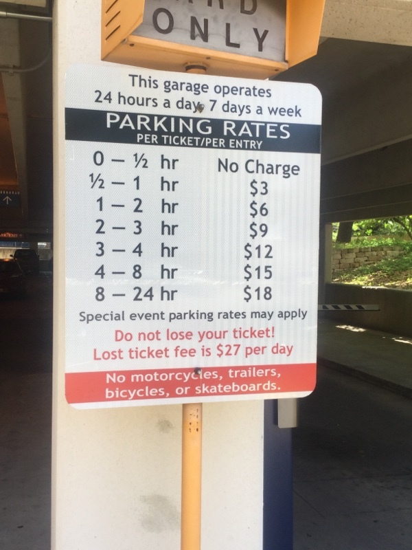 Street view of Brazos Garage