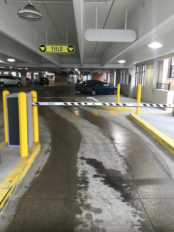 Street view of West Parking Platform