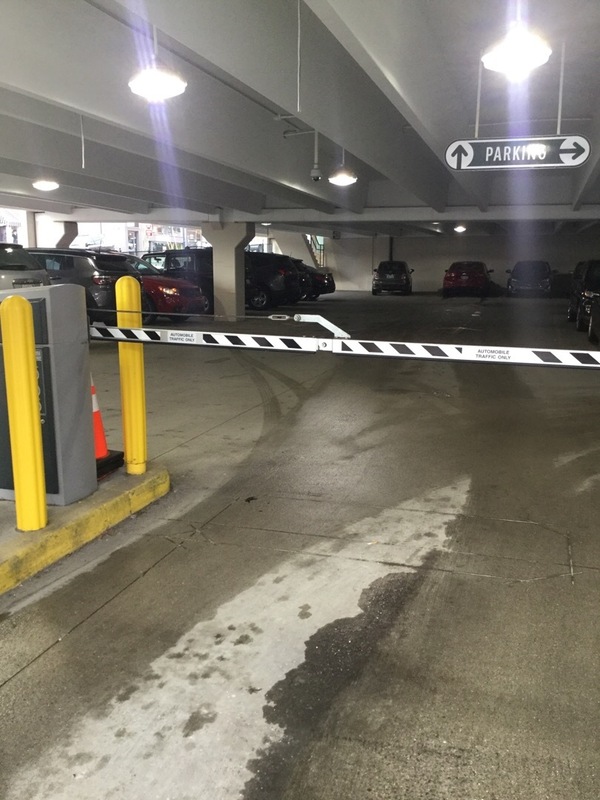Street view of East Parking Platform