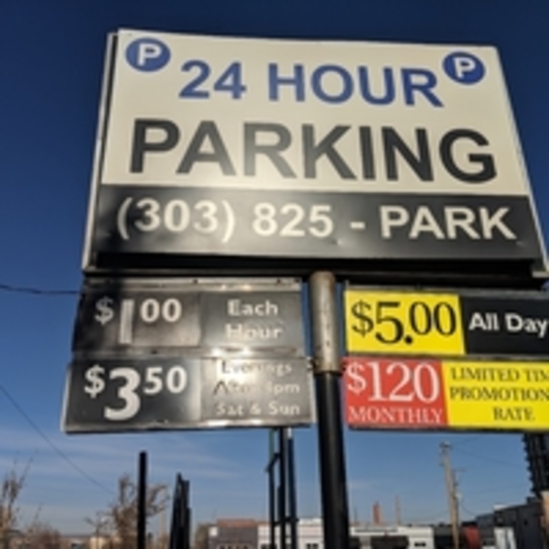 Street view of California St Lot