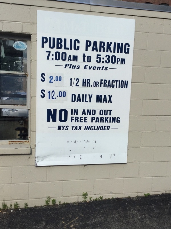 Street view of Exchange Blvd Lot