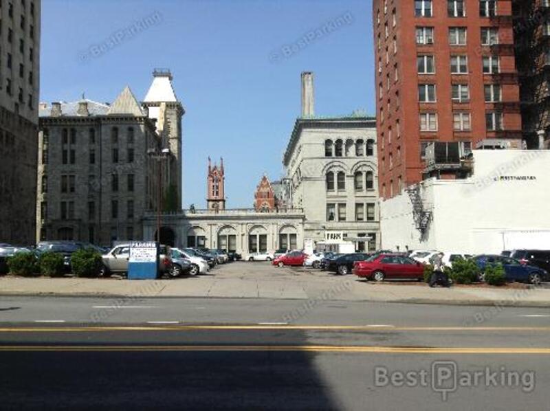Street view of Exchange Blvd Lot