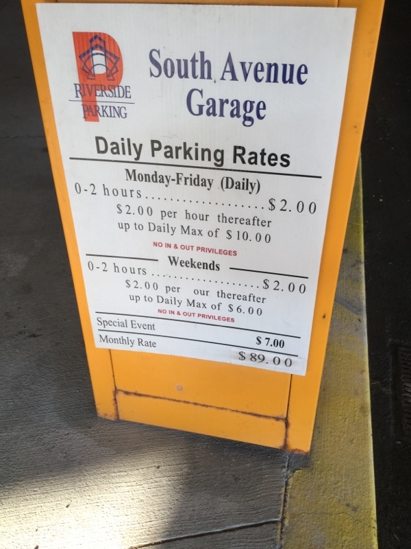 Street view of South Avenue Garage