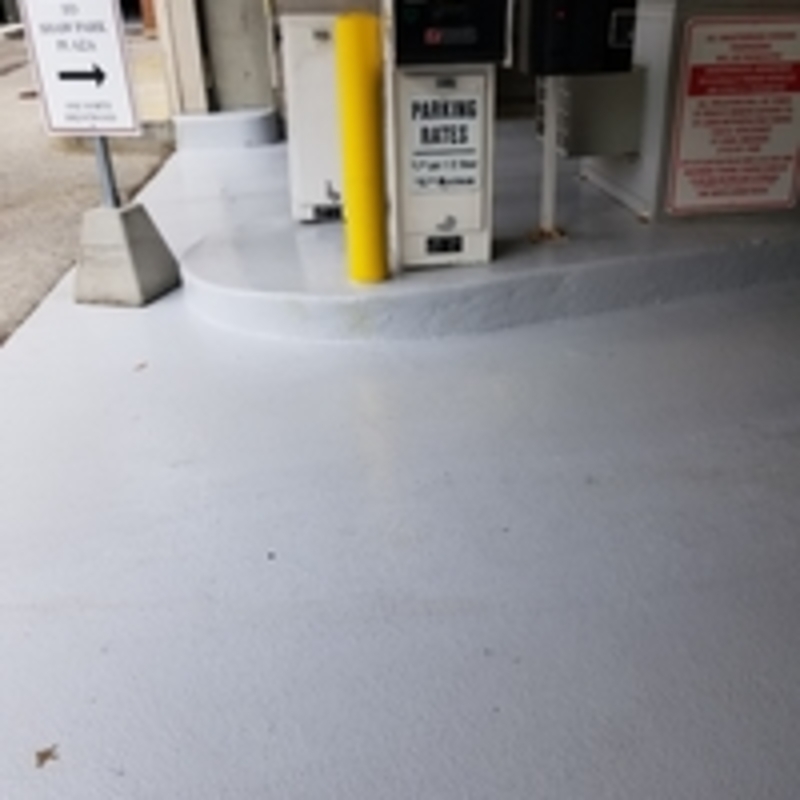 Street view of Shaw Park Plaza Garage